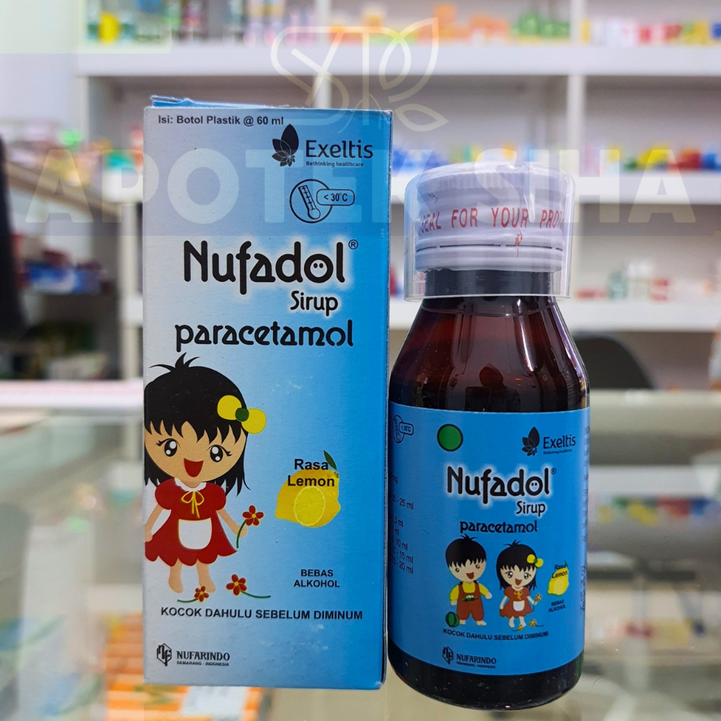 NUFADOL SIRUP 60ML | PARACETAMOL SIRUP ANAK