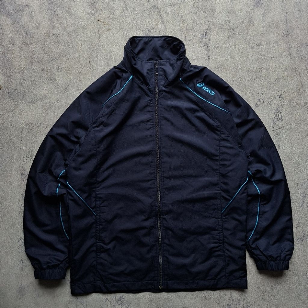 Windbreaker Jacket Asics (Dark Navy)