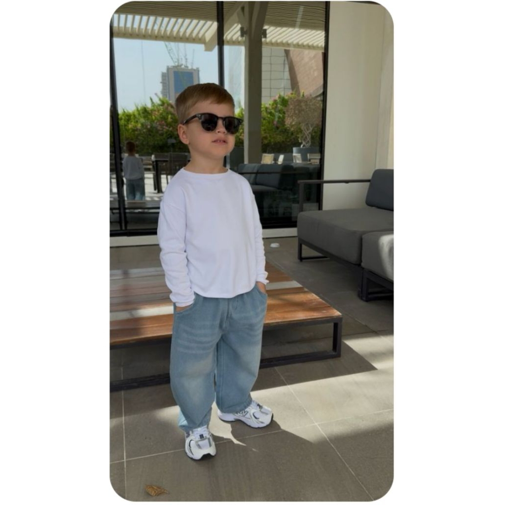 Manset Oblong Anak Cowok Lengan Panjang||Baju Kaos Oblong Anak Laki-Laki