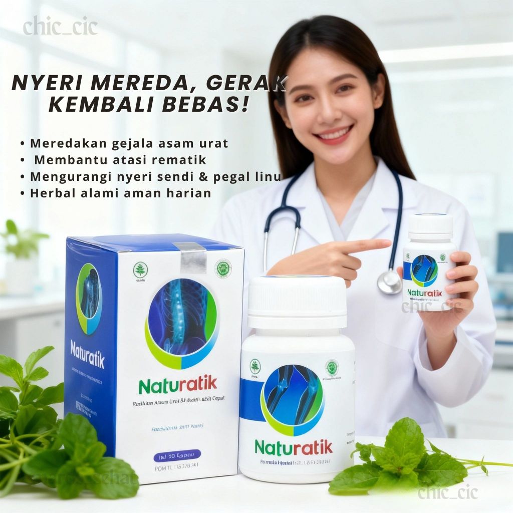 Naturatik Obat Asam Urat Nyeri Sendi Ampuh Herbal