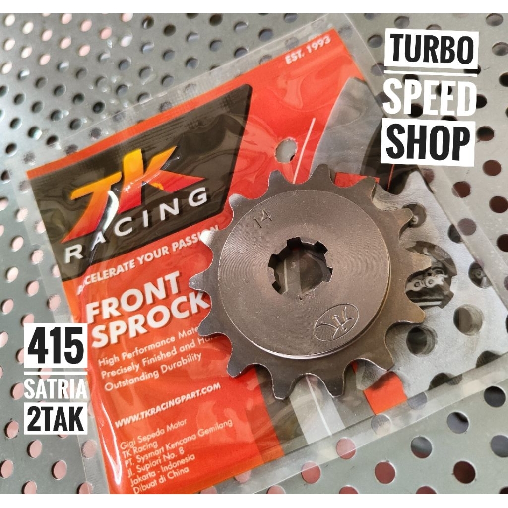 GIR GEAR DEPAN TK RACING 415 SATRIA 2TAK LUMBA SATRIA 2 TAK HIU TORNADO