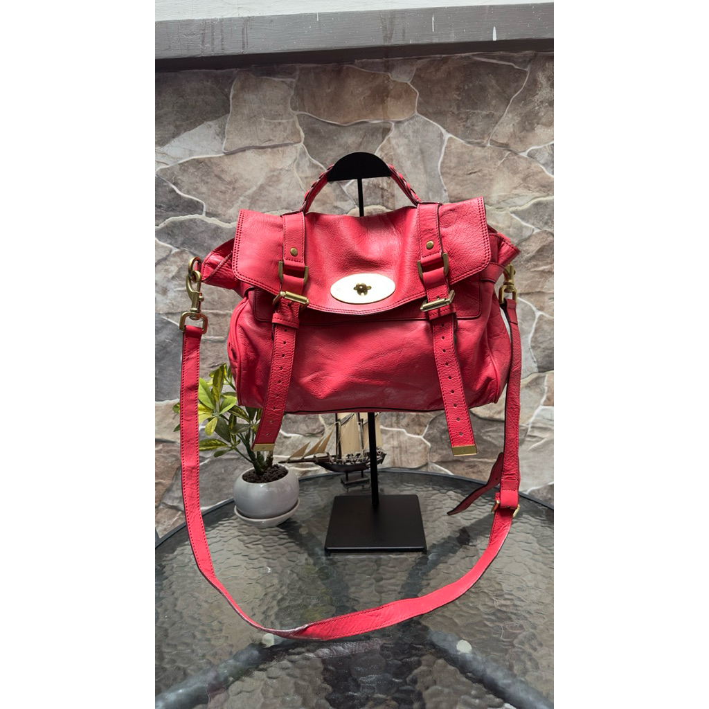 Mulberry Alexa Red Leather