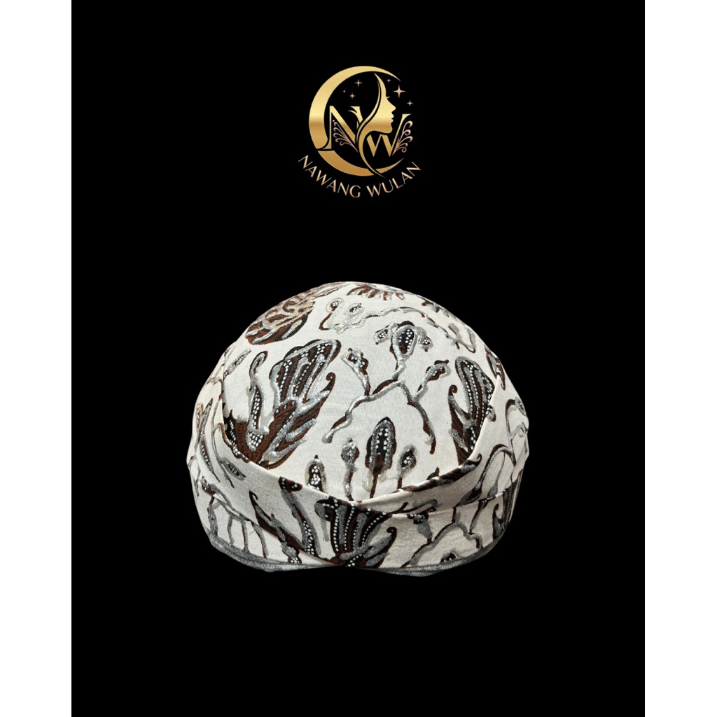 BLANKON ALUSAN SOLO SIDOASIH GLITER SILVER PREMIUM