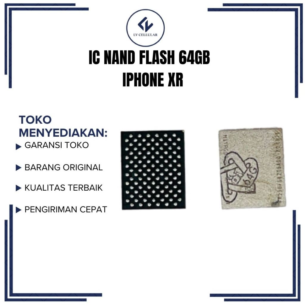 IC NAND FLASH IP XR 64GB/128GB/256GB ORIGINAL NEW