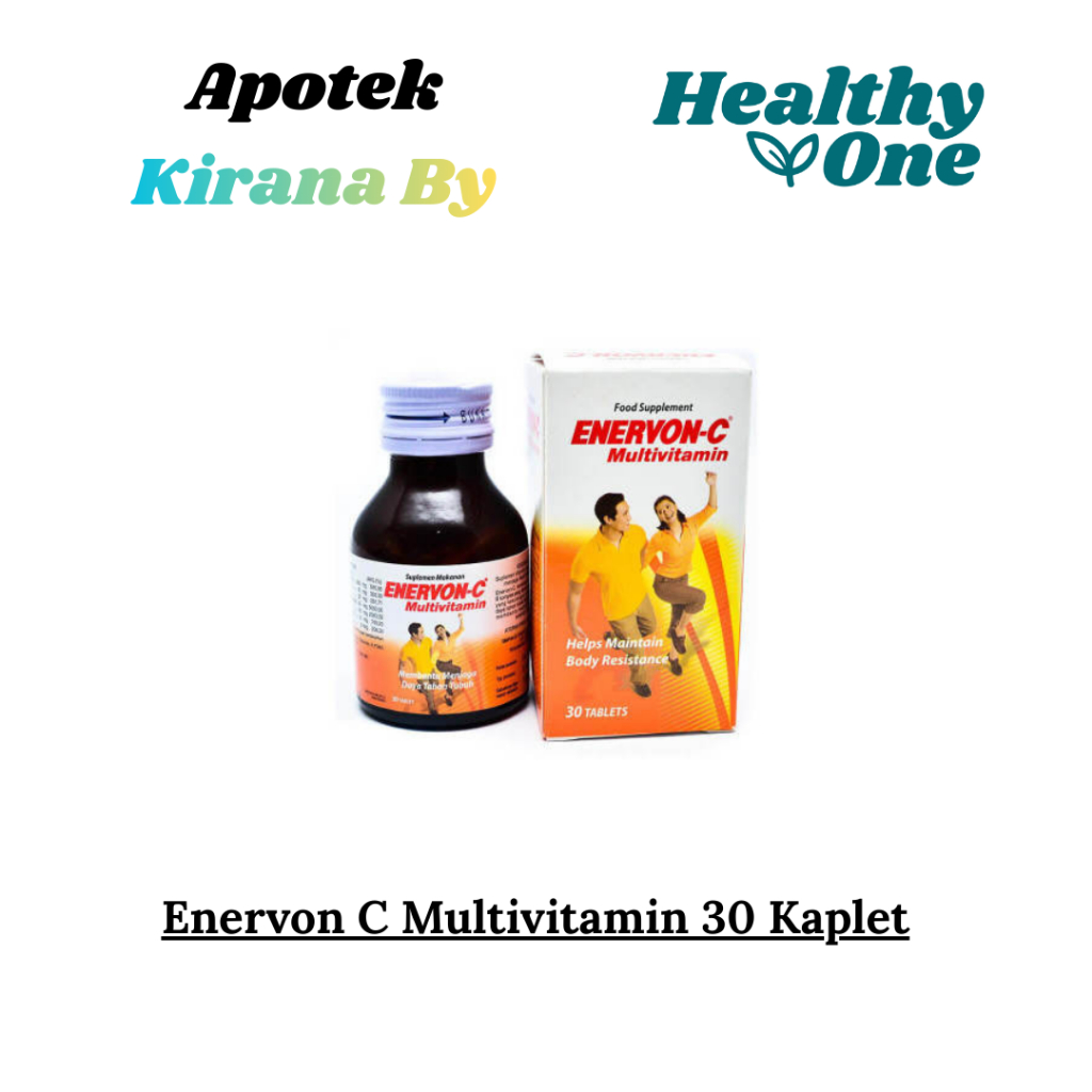 Enervon C Multivitamin 30 Kaplet / Multivitamin / Vitamin C