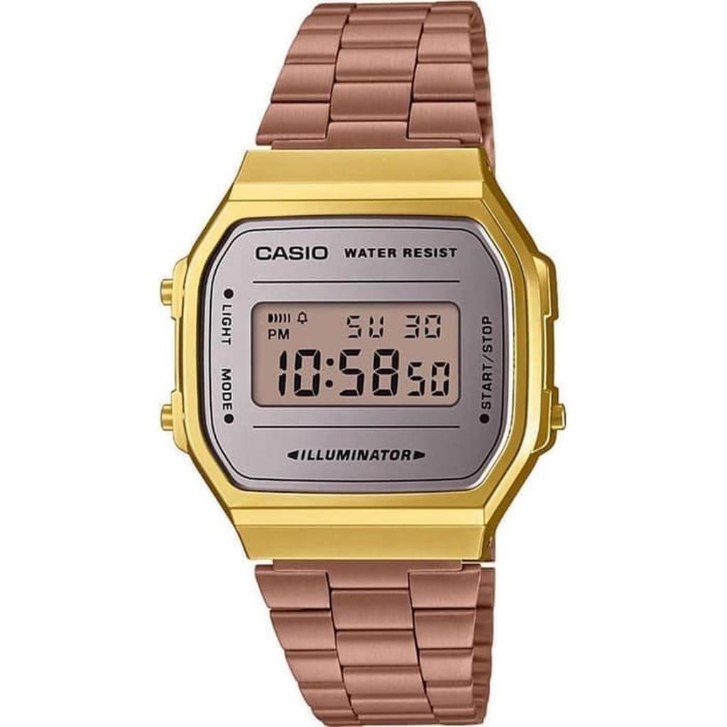 JAM TANGAN WANITA CASIO QUARTZ A168WECM-5DF