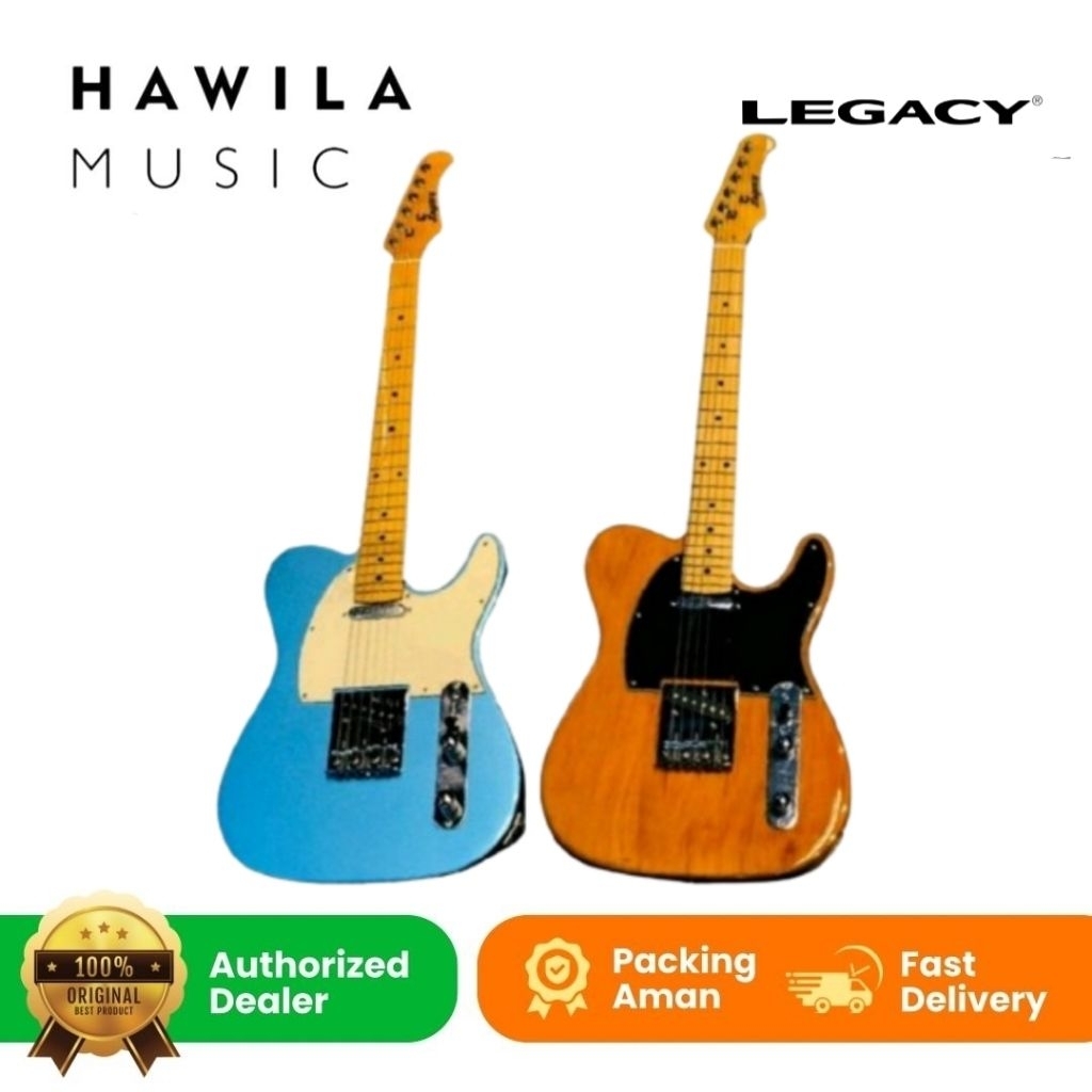 Gitar Legacy ETL100 ETL 100 Guitar Electric Telecaster Original