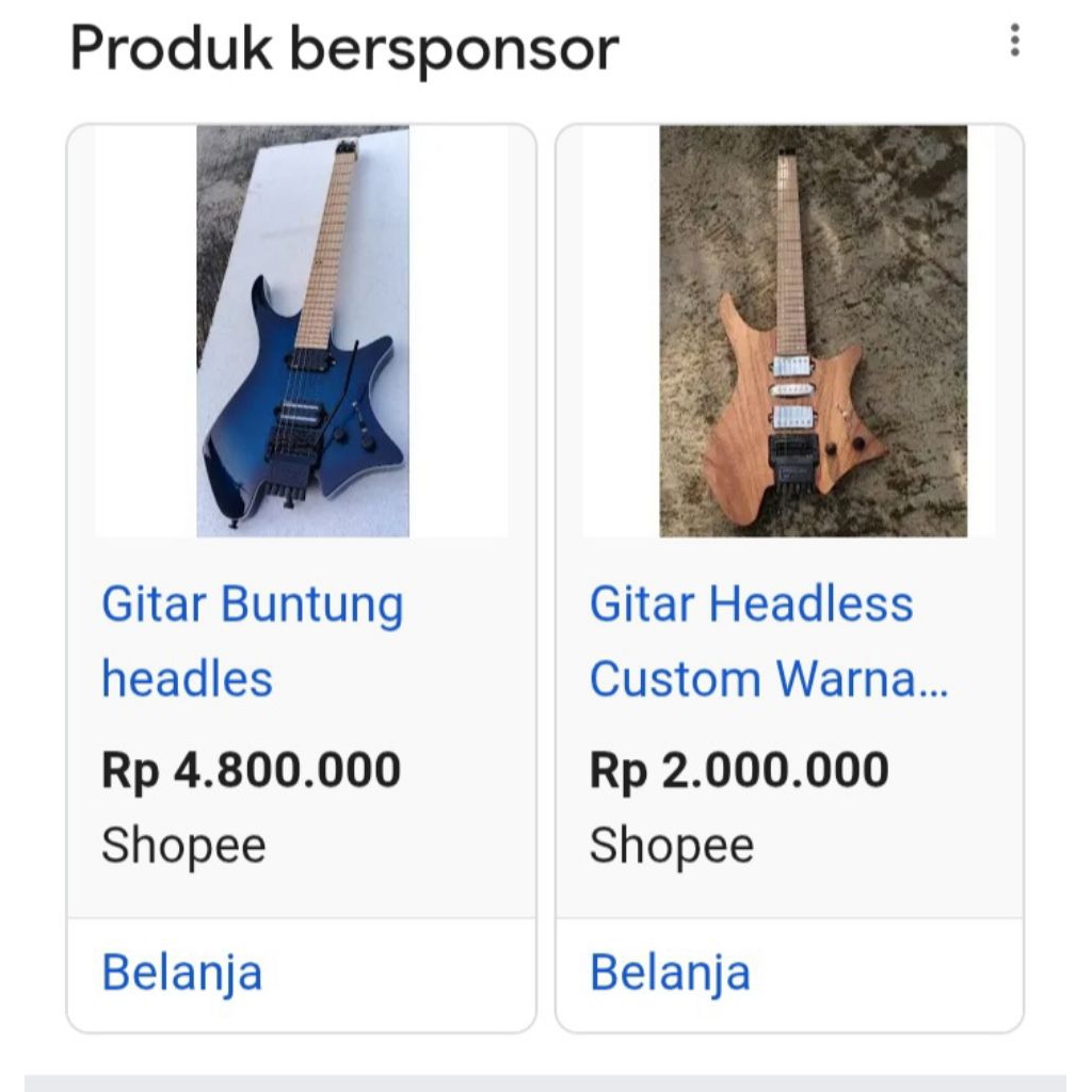 BODY GITAR BUNTUNG HEADLESS MENTAHAN MAHOGANY