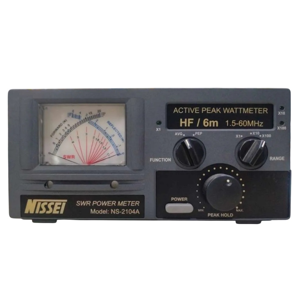 SWR Meter Nissei NS-2104A Original Alat Ukur SWR & Power Meter