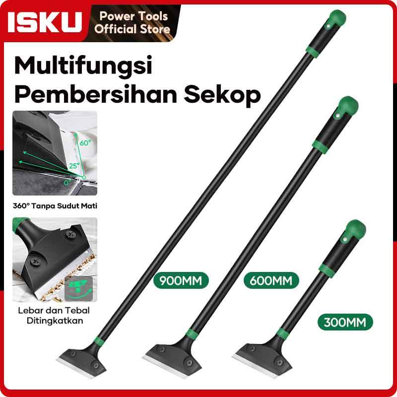 ISKU Sabit Rumput Baja SK5 Arit Modern Gagang Panjang 33cm 60cm 90cm Pemotong Semak Belukar Ilalang 