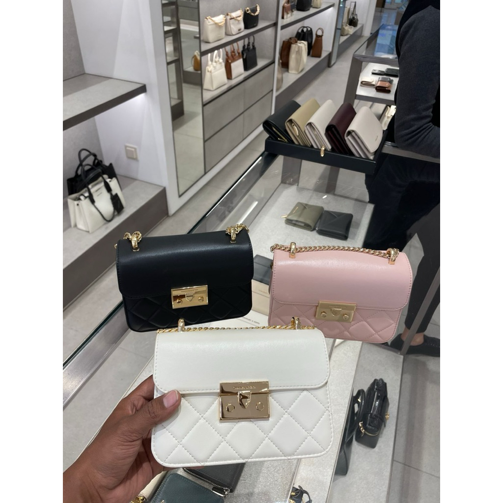 Tas wanita selempang mini bag Charles & keith Original