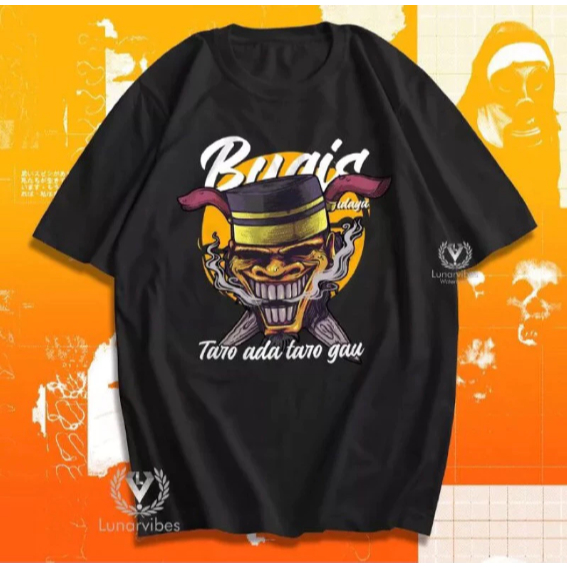 Kaos Bugis Taro Ada Taro Gau / Kaos distro Pria / Kaos Pria