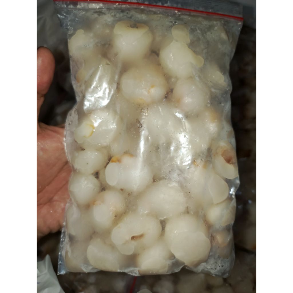 ½kg BUAH LECI FROZEN | BUAH LYCHEE | BUAH LECI NON BIJI | BUAH LECI SEGAR