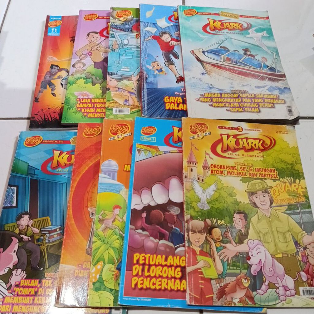 Komik Sains Kuark random