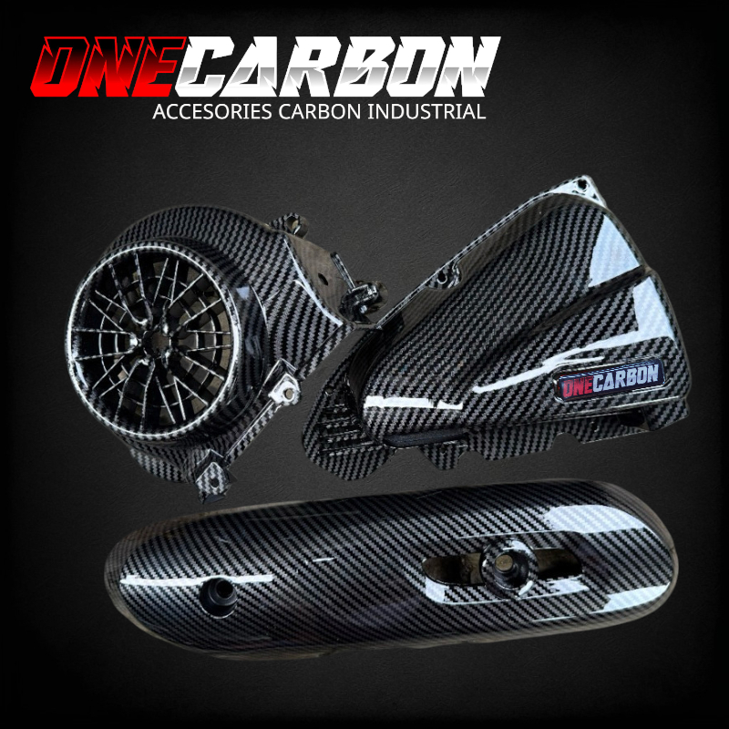 PAKET CARBON SCOOPY ESP 2016-2020 3 PCS paket carbon scoopy esp / Scoopy carbon paketan / paketan ca