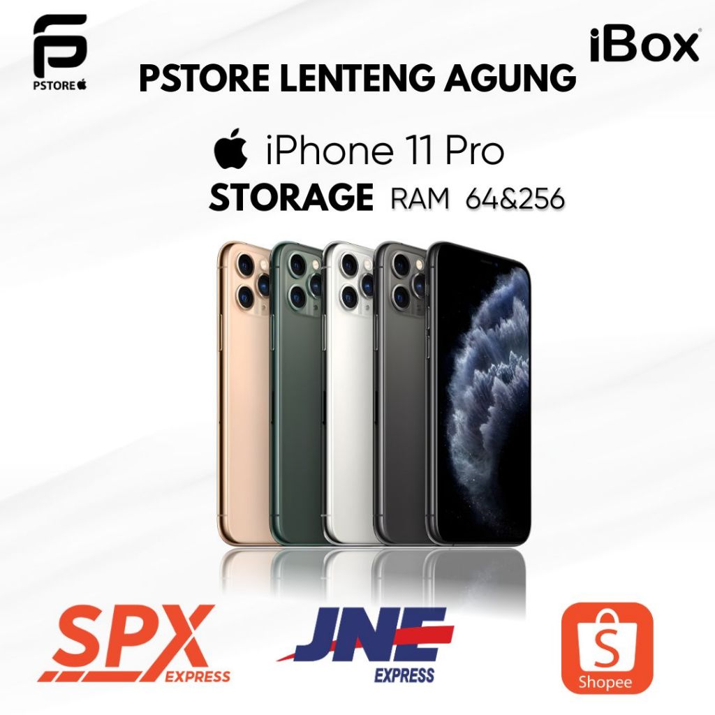 iP/IPHONE 11 PRO LIKE NEW 64GB/256GB Fullset 100% Original/Garansi Internasional