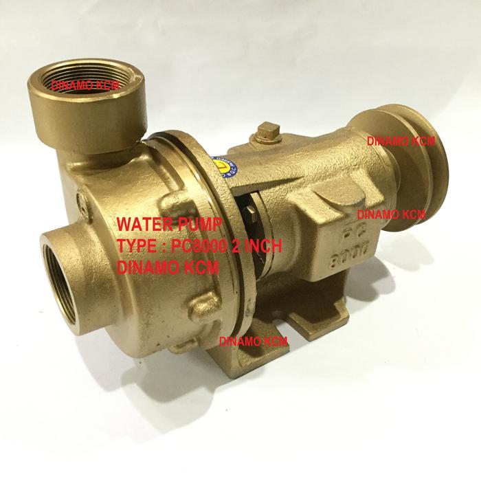 PC 8000 POMPA WATER PUMP 2 INCHI KUNINGAN FULL - POMPA AIR LAUT STAINLESS STEEL 2 INCH - POMPA KEONG
