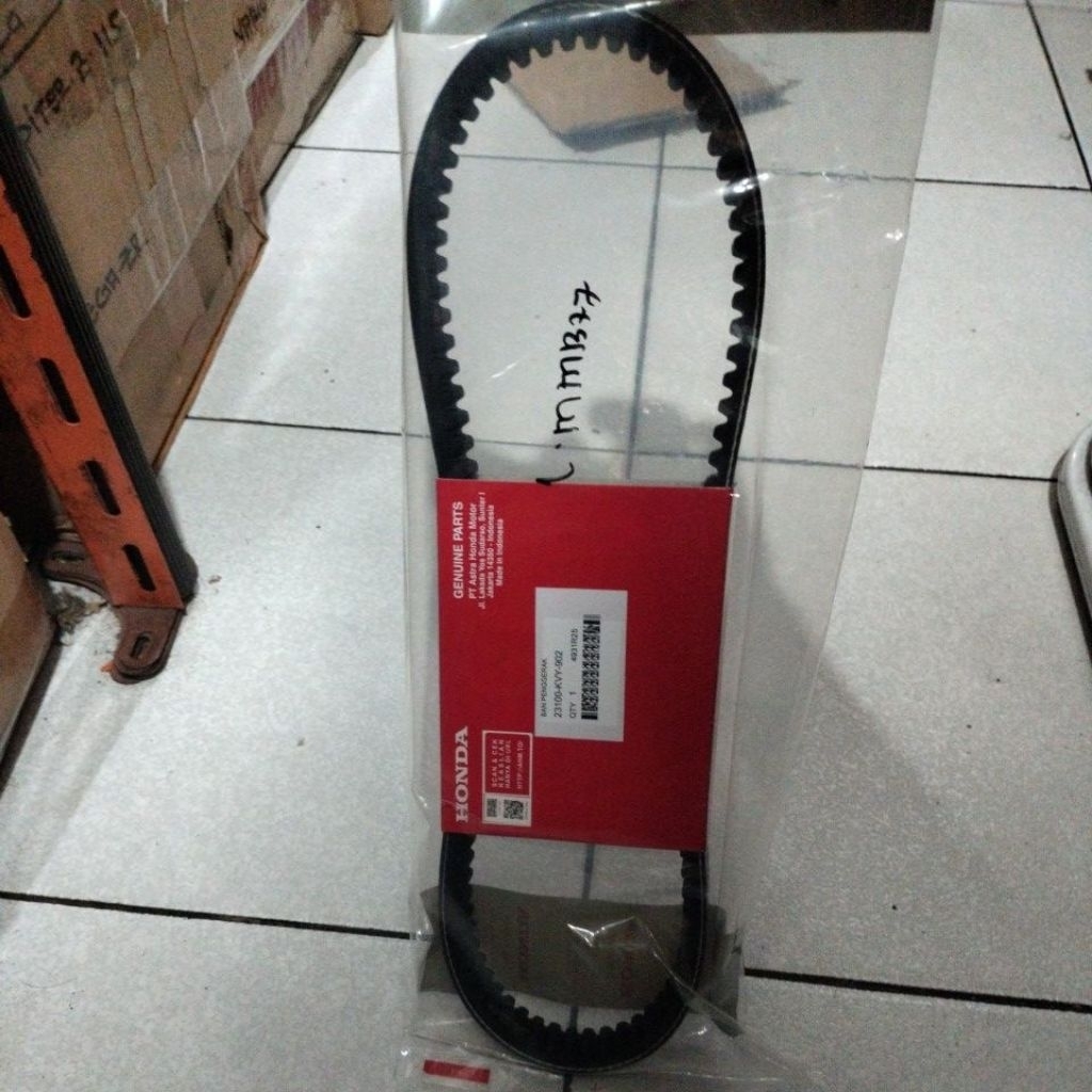 vanbelt belting / tali kipas tali pully beat old beat karbu scoopy karbu original honda 100%