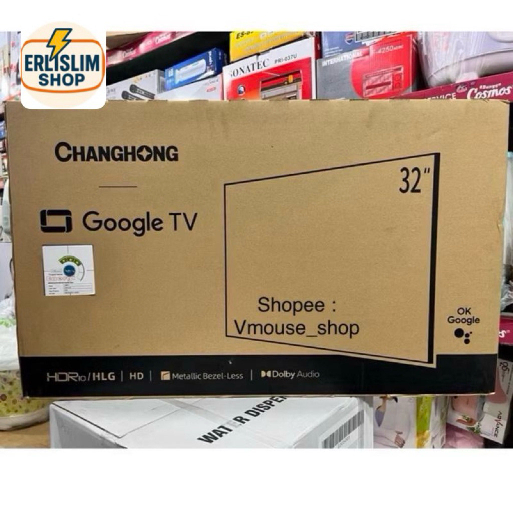 CHANGHONG GOOGLE TV 32ST1 - TV LED CHANGHONG ANDROID GOOGLE TV 32 INCH - TV CHANGHONG 32 INCH MURAH 