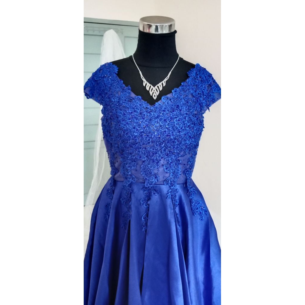 prelove gaun mama big size #prelovedress #gaunmama #navy