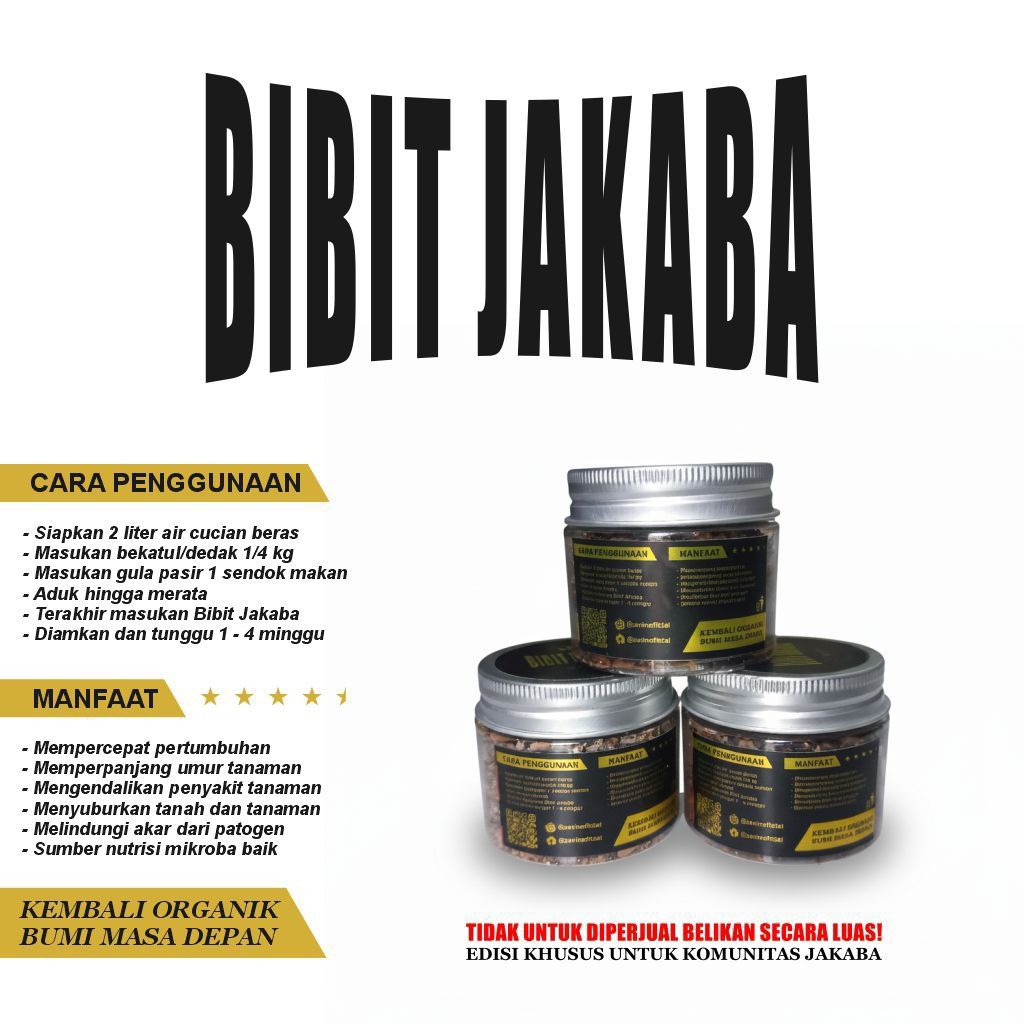 Bibit Jakaba Kering 50g