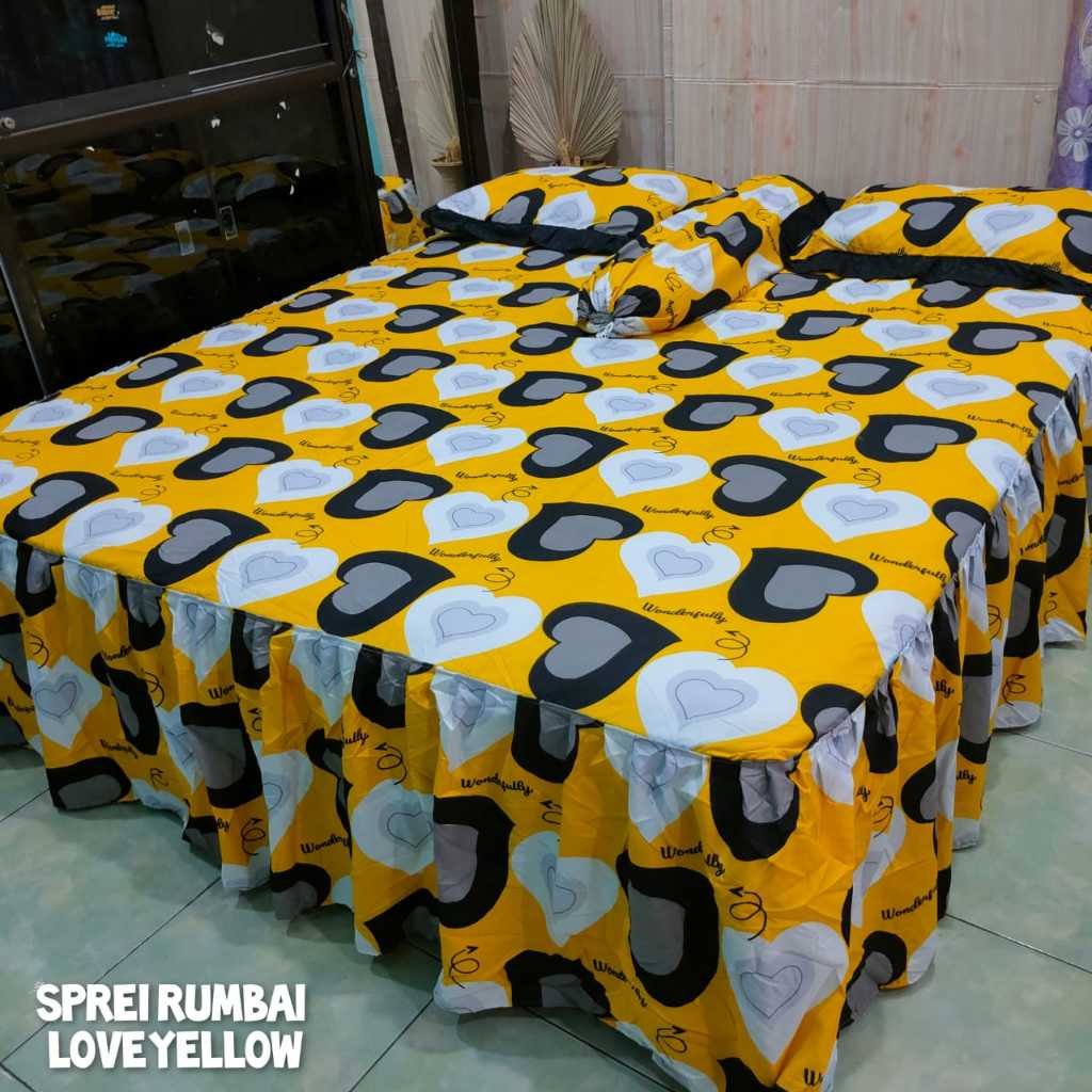 sprei rumbai 200 bungga sprei rumbai 200 karakter