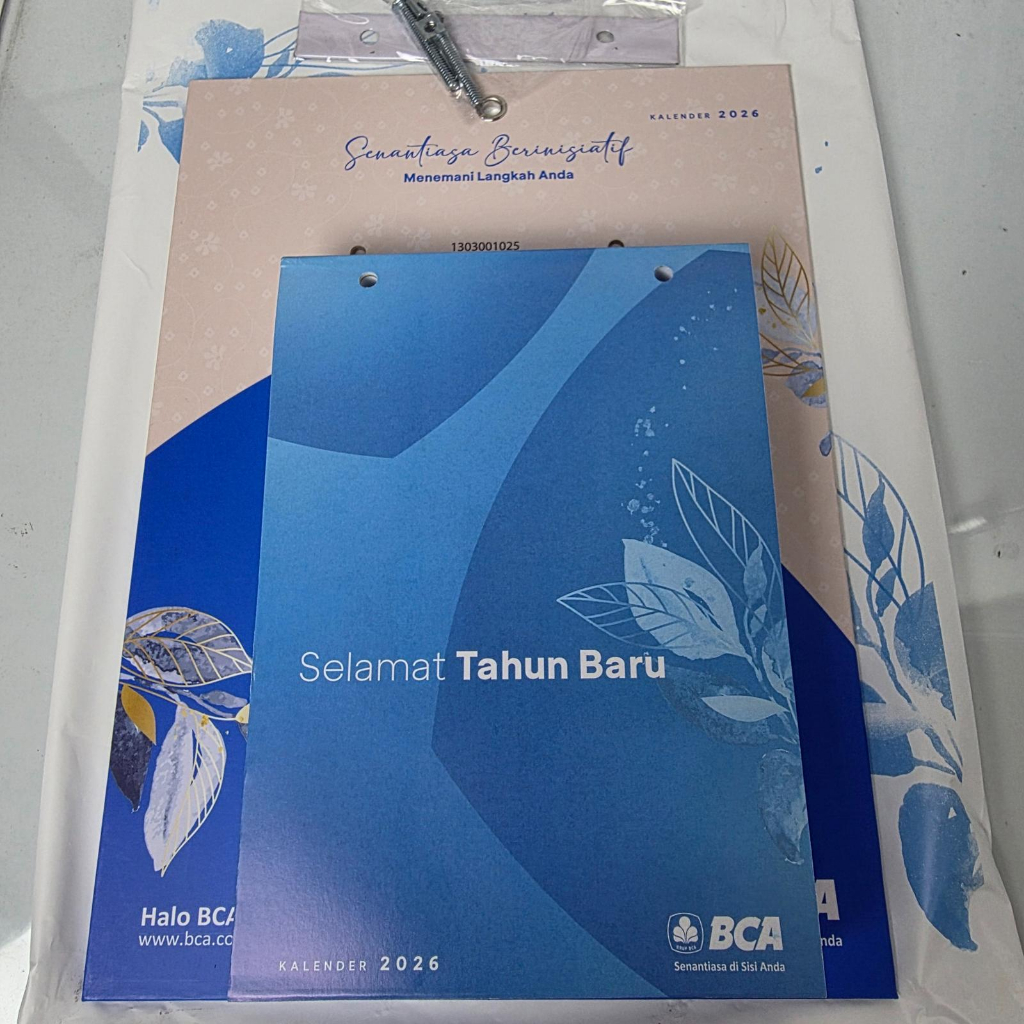 Kalender dinding kalender sobek bca 2026