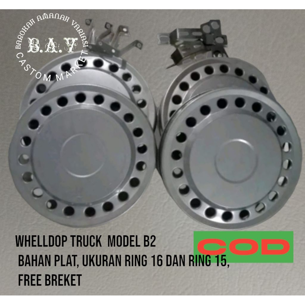 WHELLDOP DOP RODA B2 RING 16 DAN RING 15 TRUK DAN BUS