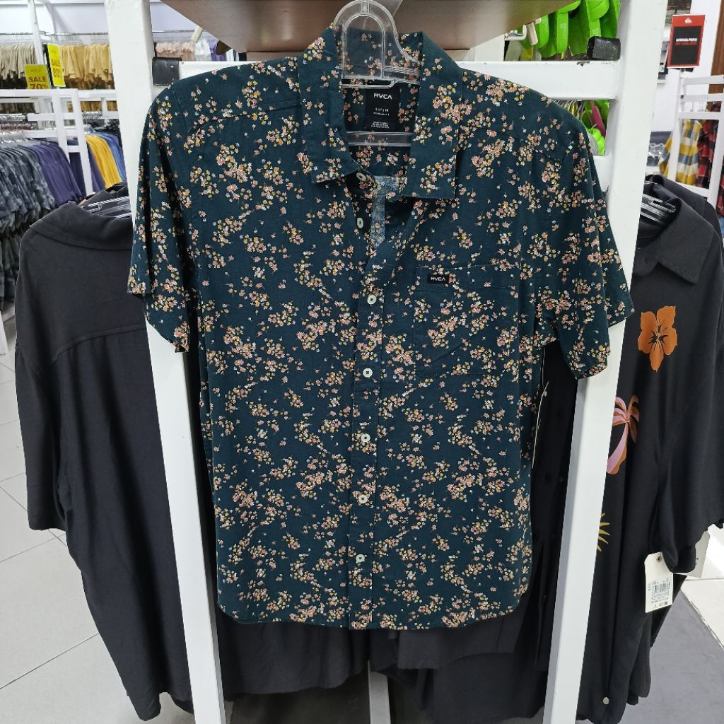 KEMEJA RVCA ORIGINAL Size S