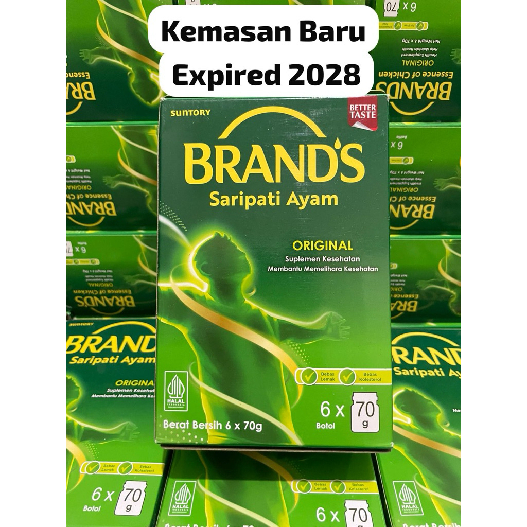 Brands Saripati Ayam Original 6 Botol 70gr