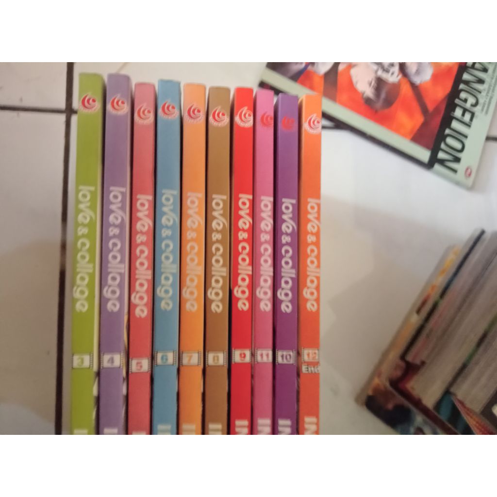 komik love and collage