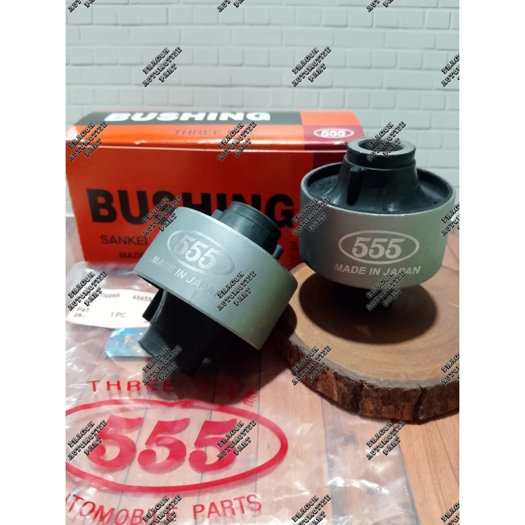 BUSHING LOWER ARM BESAR CALYA SIGRA ORIGINAL 555 JAPAN 2PC
