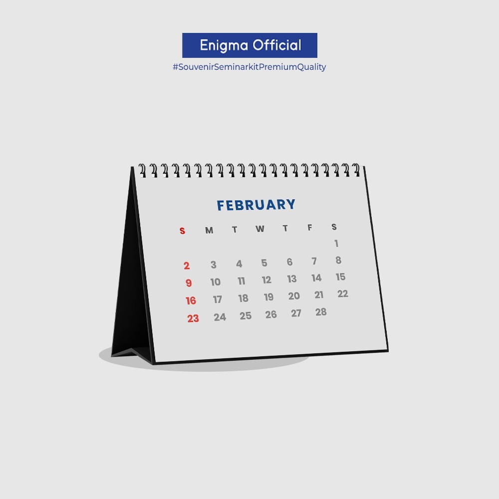 CUSTOM KALENDER MEJA CALENDER ENIGMA AGENDA TANGGALAN CUSTOM PROSES CEPAT
