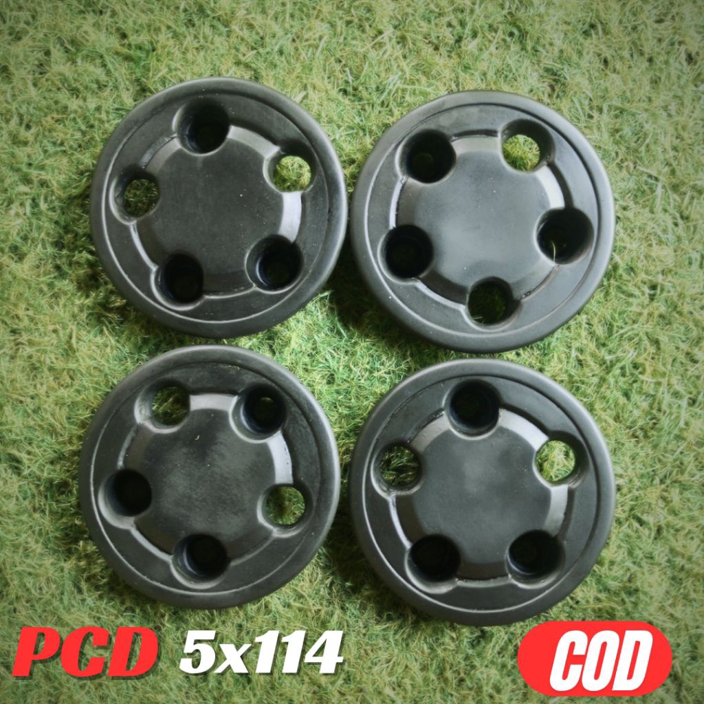 Dop Velg kaleng mobil PCD 5x114 Ring13/14/15/16/17 COD