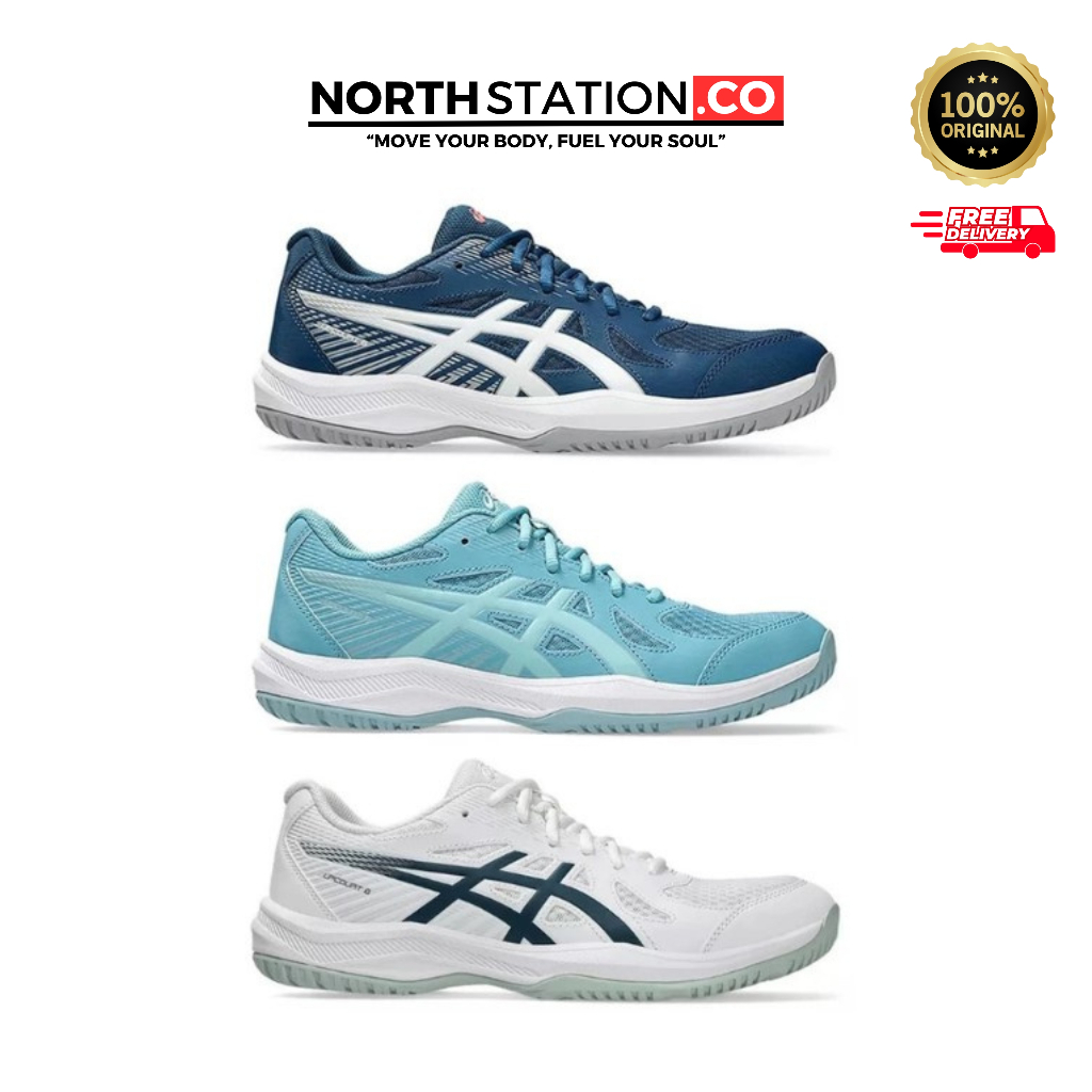 Sepatu Tenis Padel Indoor Asics Upcourt 6 Original