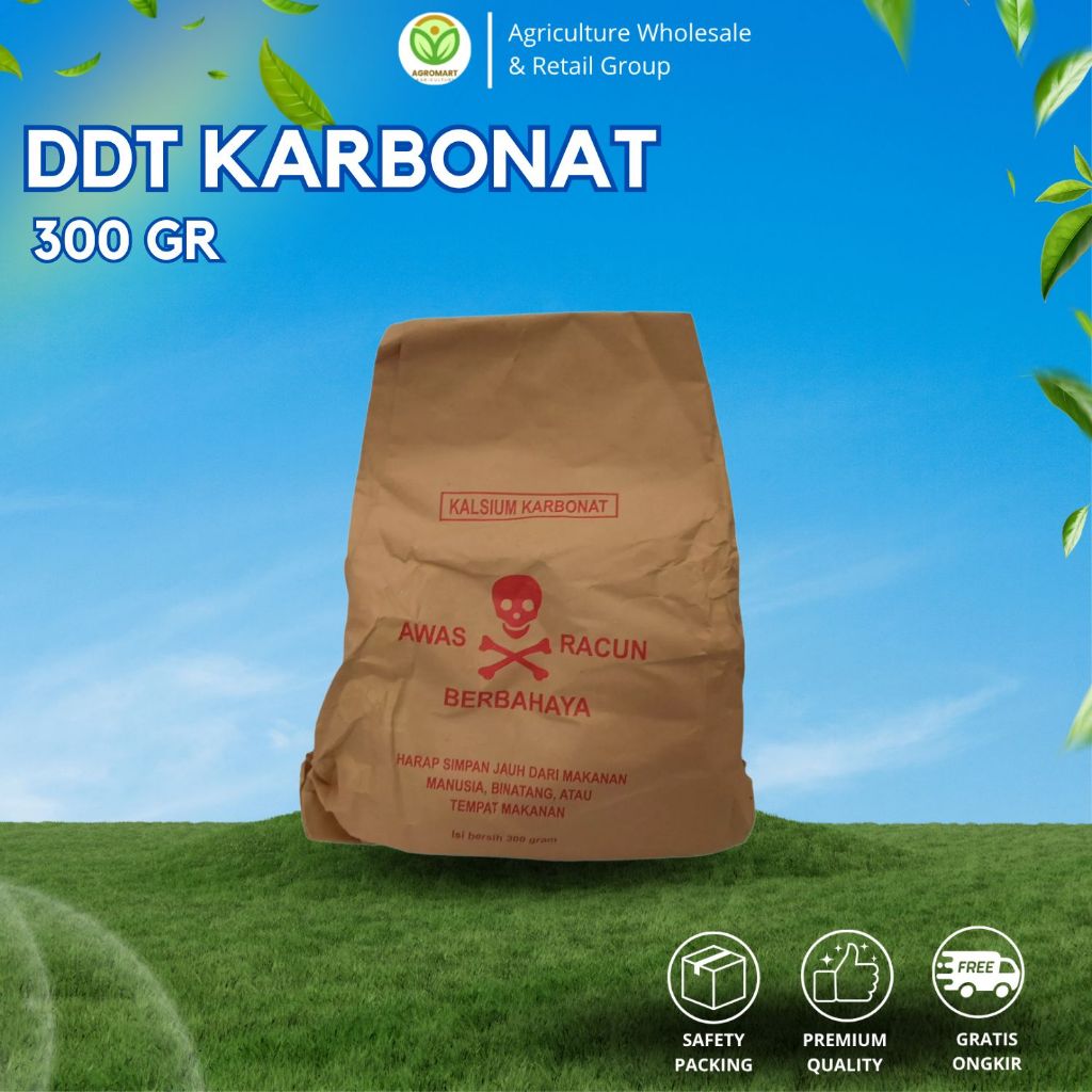 DDT 300 Gram Insektisida Organik Aman untuk Kebun