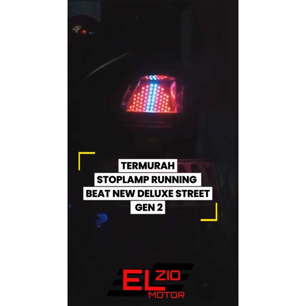 Stoplamp Running Beat Deluxe Gen 2/Lampu Running Beat Deluxe Street Gen 2 Tahun 2024-2025