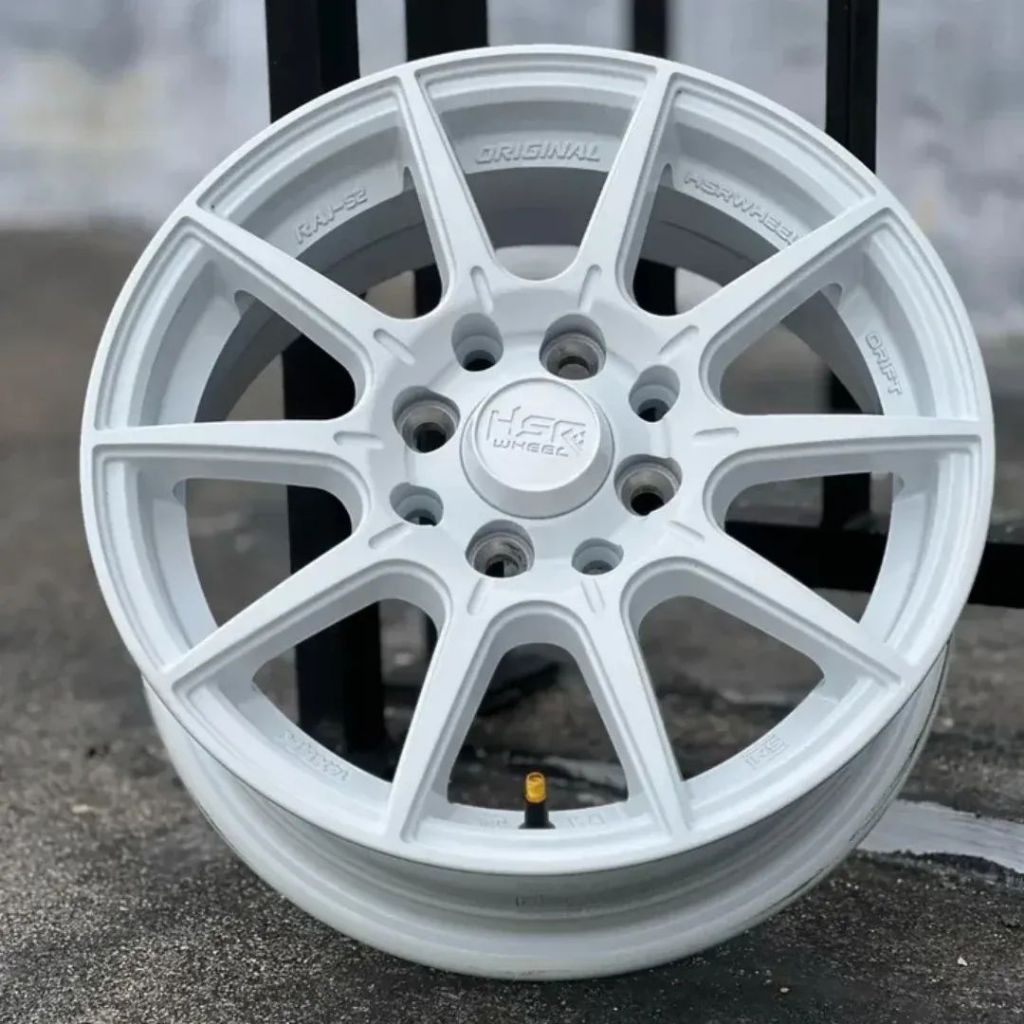 PROMO MURAH VELG HSR RAI-S2 R14 PUTIH