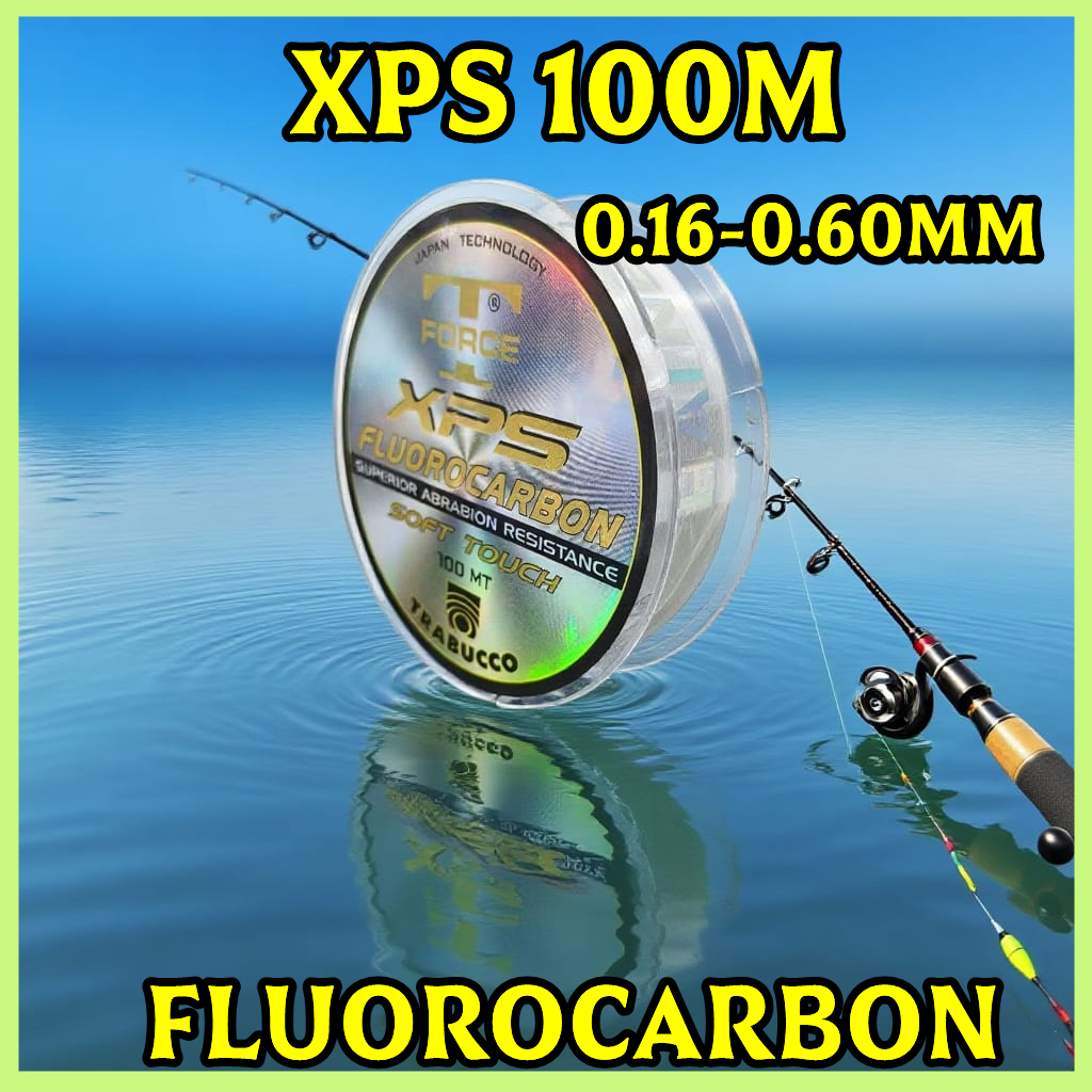 Senar Pancing Leader XPS FLUOROCARBON 100M FORCE 0.16MM-0.60MM