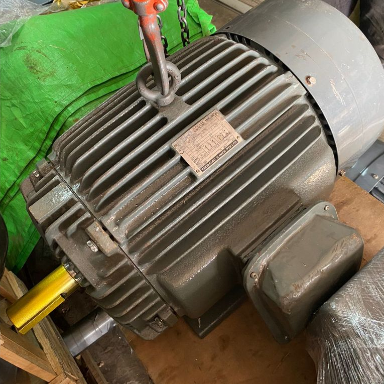 TECO 30hp 22kw 4pole - dinamo elektro motor 3phase - TECO AEEB Taiwan original 1500RPM motor pengger