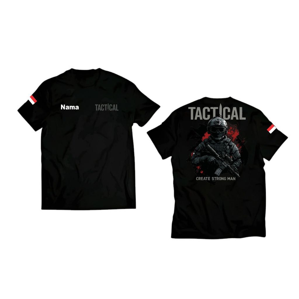 KAOS Tactical Lengan pendek Pria Distro