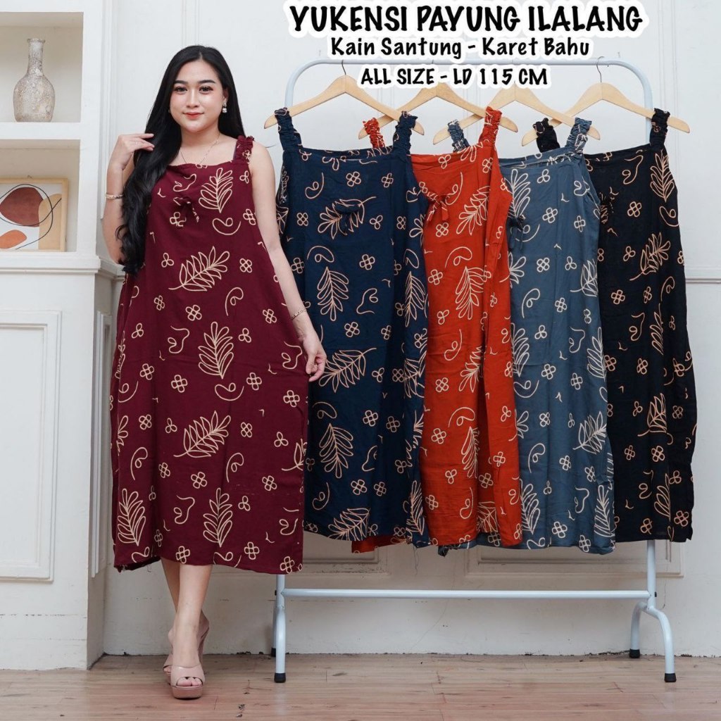 Daster Yukensi Wanita Bahan Rayon adem