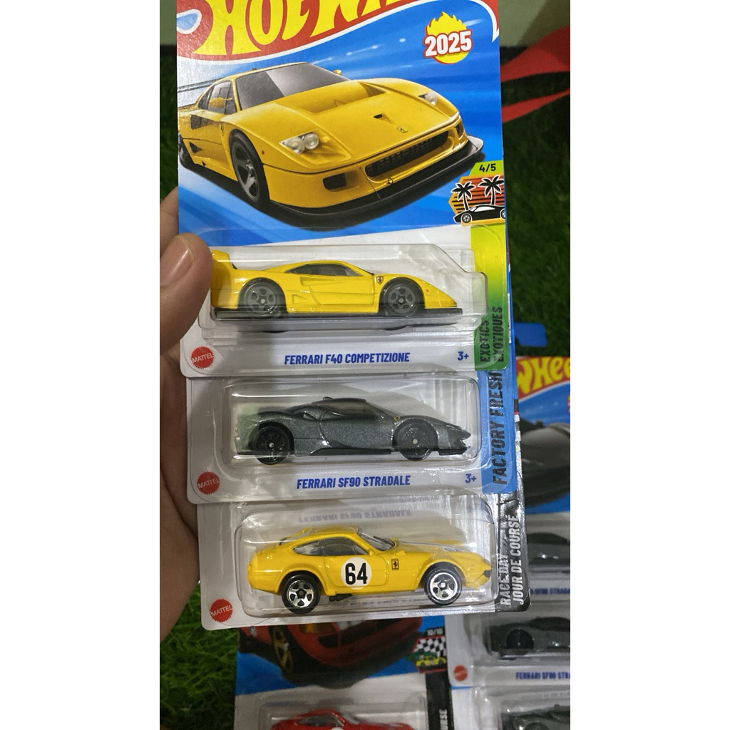 Hot Wheels sf90 paket pesanan (sertakan catatan pada chat, contoh: Paket A)