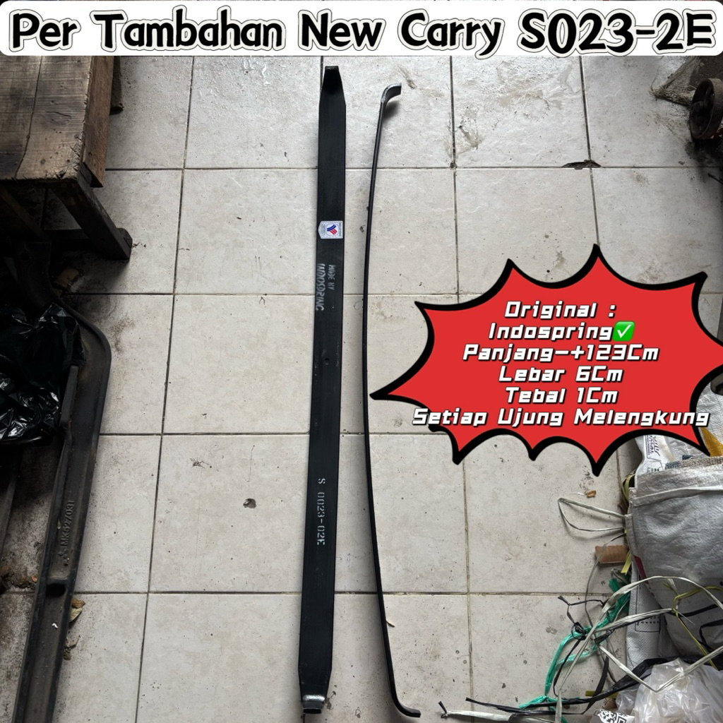 per tambahan new carry S23-2E merk Indospring / per new carry tambahan S23-02E / per tambahan mega c