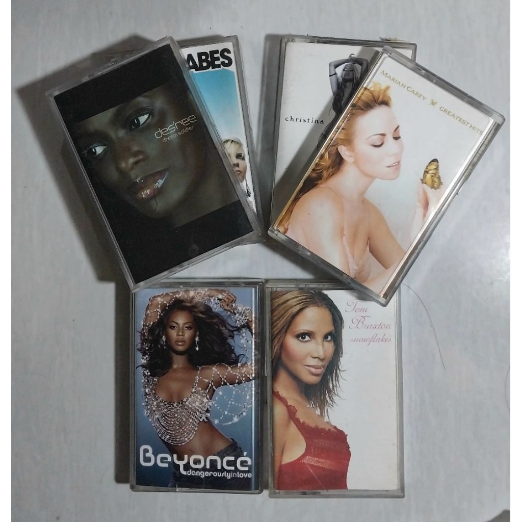Kaset Diva Collection - Mariah Carey, Beyonce, Christina Aquilera, Desree, Tonny Braxton & Sugababes