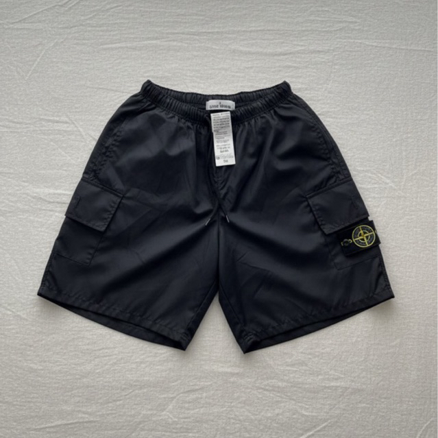 celana cargo pendek parasut stone island original 1:1 fulltag