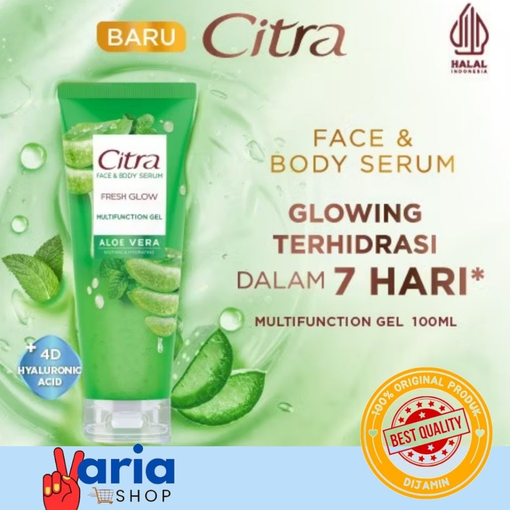 CITRA FACE & BODY SERUM FRESH GLOW
100ML