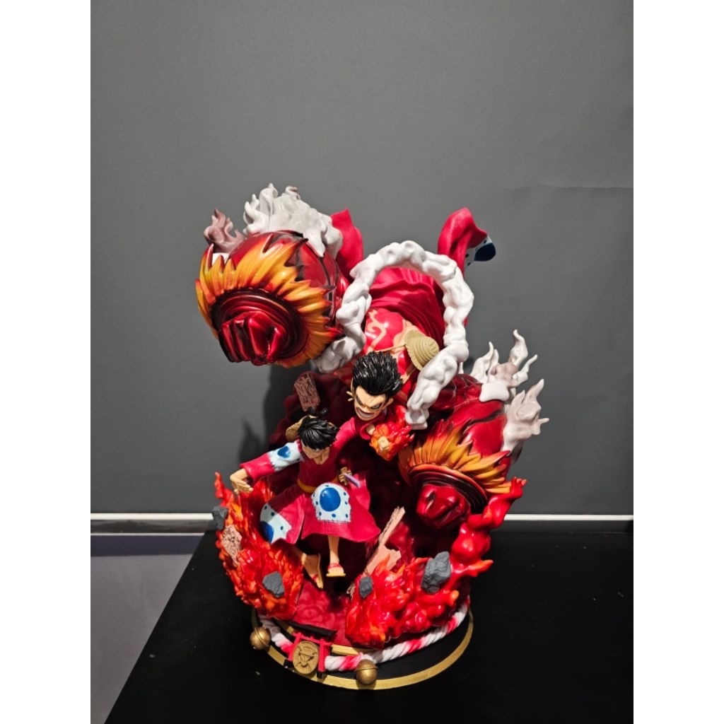 Action figure Luffy Wano Gear 4 recast 45cm