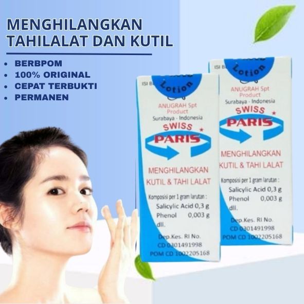 (ORYVIA_STORE)Swiss Paris Lotion Original Penghilang Kutil dan Tahi Lalat Bioplacenton