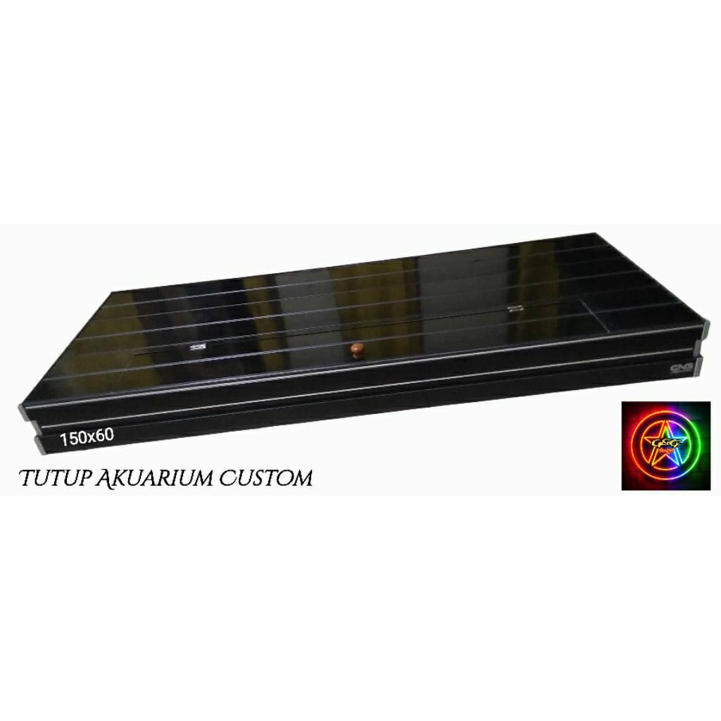 CUSTOM TUTUP AKUARIUM (150X60 TANPA FILTER )